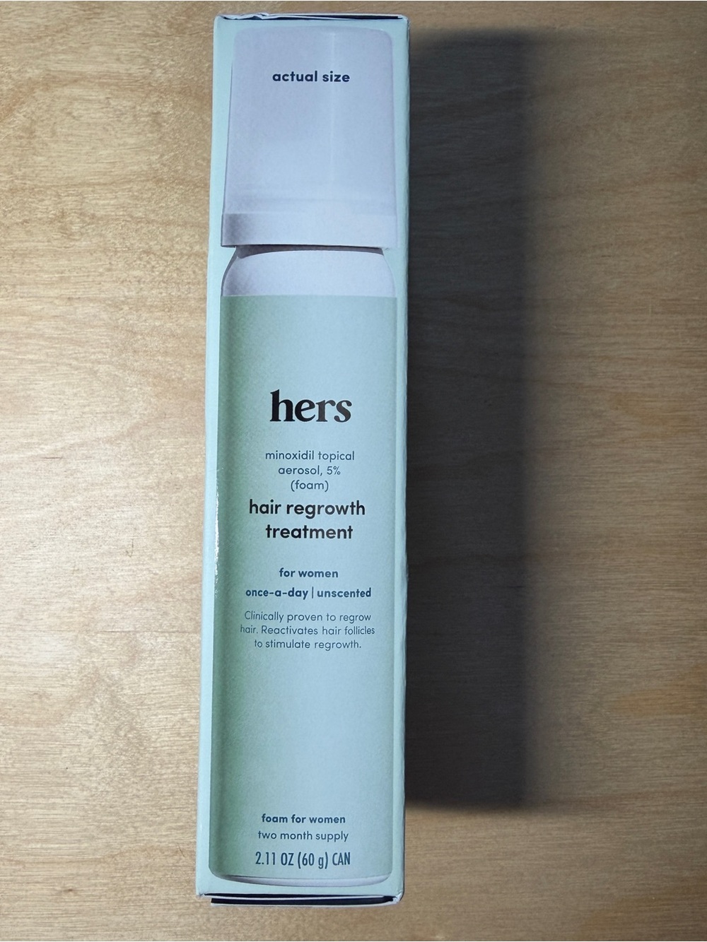 Hers Hair Regrowth Treatment Foam for Women —NEW! - Picture 2 of 6